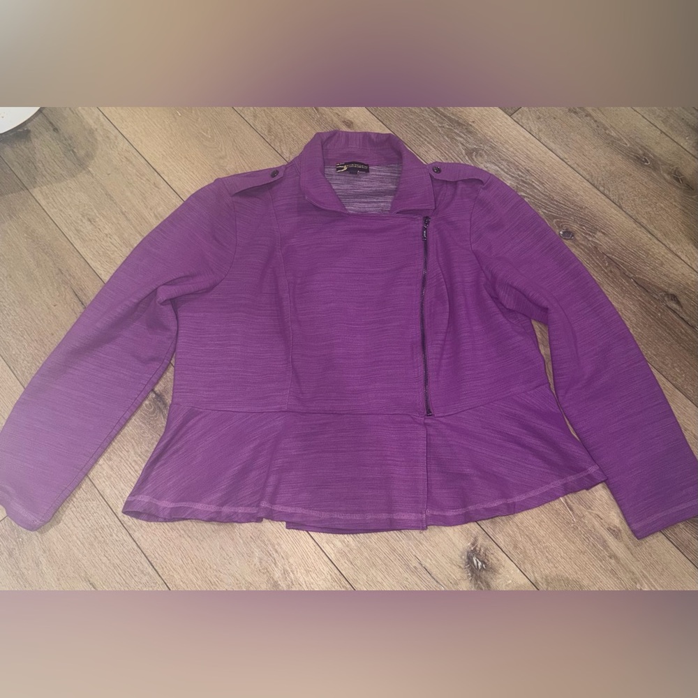 Serena Williams Signature Statement Women’s Purple Blazer‎ Business size 1X
